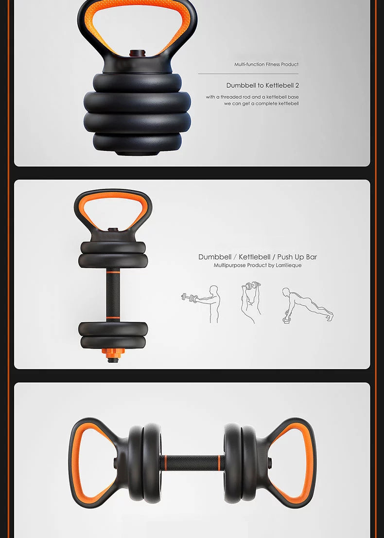 Adjustable Dumbbell Set W/ Bar