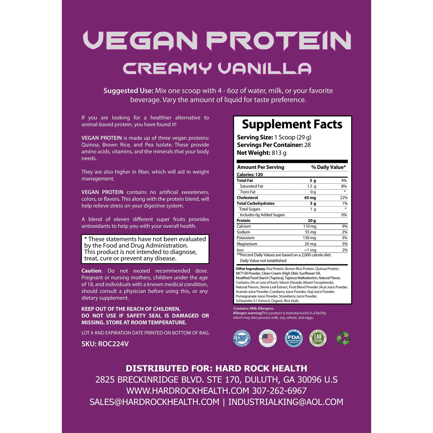 Organic Vegan Protein